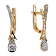 Серьги E108-1981960CD-М9647