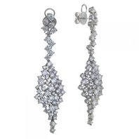 Обручальное кольцо E767-E05871-М9657 из белого золота, гладкое