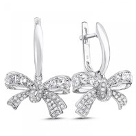 Обручальное кольцо E2605-1982571CXG-R17-М9663 из белого золота, гладкое