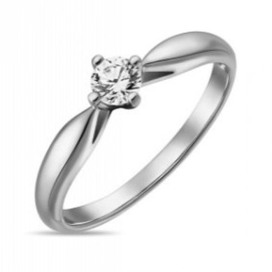 Помолвочное кольцо R01-SOL53-020-G2-М13511 - Ювелирный бренд Московский ювелирный завод