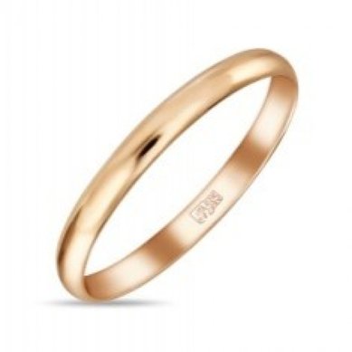 Обручальное кольцо R01-R-040-200-М13514 - Ювелирный бренд Московский ювелирный завод