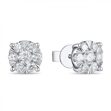 Серьги E2011-1851354BD-М9579 - Ювелирный бренд Московский ювелирный завод