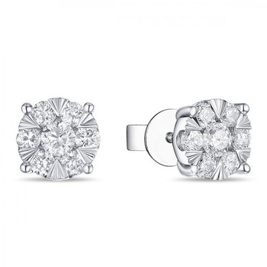 Серьги E2011-1851355BD-М9580 - Ювелирный бренд Московский ювелирный завод