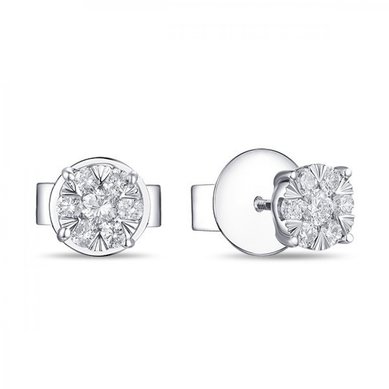 Серьги E2011-1851358BXD-R17-М9582 - Ювелирный бренд Московский ювелирный завод