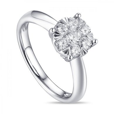 Помолвочное кольцо R2011-1851355AD-М9600 - Ювелирный бренд Московский ювелирный завод