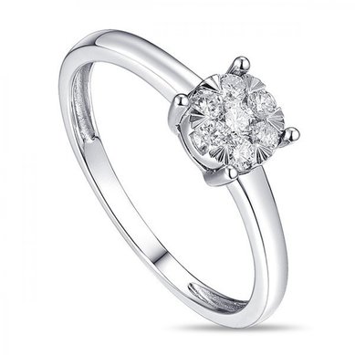 Помолвочное кольцо R2011-1851360AD-М9603 - Ювелирный бренд Московский ювелирный завод