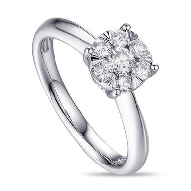 Помолвочное кольцо R2011-1851361AD-М9604 - Ювелирный бренд Московский ювелирный завод