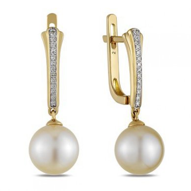 Серьги E108-1982344CP-R17-М9627 - Ювелирный бренд Московский ювелирный завод