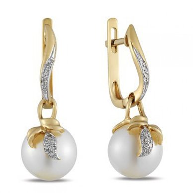 Серьги E108-1982356CP-R17-М9631 - Ювелирный бренд Московский ювелирный завод