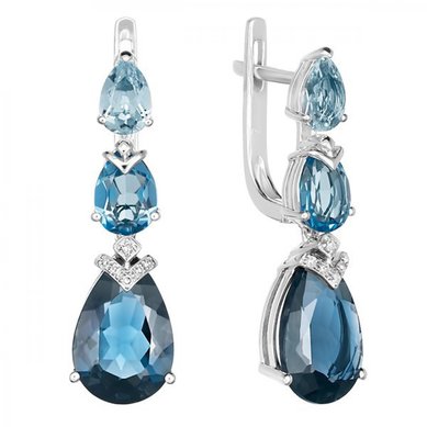 Серьги E108-1982153CAX-R17-М9650 - Ювелирный бренд Московский ювелирный завод