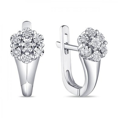 Серьги E108-1982778CD-R17-М9652 - Ювелирный бренд Московский ювелирный завод