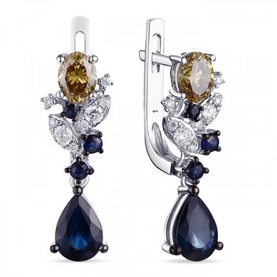 Серьги E2006-1982629CAXD-М9659 - Ювелирный бренд Московский ювелирный завод