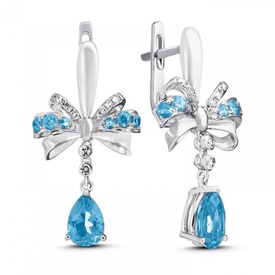 Серьги E2605-1982563CBX-R17-М9662 - Ювелирный бренд Московский ювелирный завод