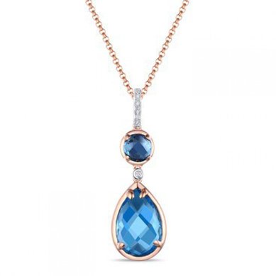 Кулон P2607-1982879DBX-R17-М9679 - Ювелирный бренд Московский ювелирный завод