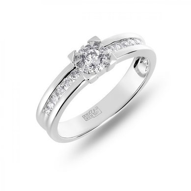 Украшение для невесты R756-FS10361-М9690 - Ювелирный бренд Московский ювелирный завод