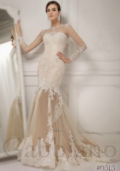 Свадебное платье А47594. Силуэт Русалка (Рыбка), трансформер.