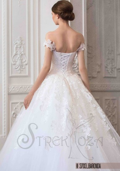 Свадебное платье Баронда-А61015 - Свадебный салон Ангел