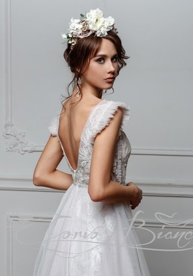 Свадебное платье Есения 1902-А69365 - Свадебный салон Ангел