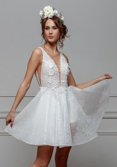 Свадебное платье Агния 1915-А69366 - Свадебный салон Ангел