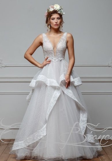 Свадебное платье Анжелика 1906-А69368 - Свадебный салон Ангел