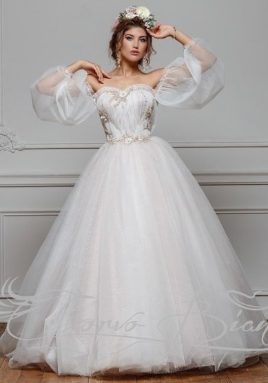 Свадебное платье Моник 1905-А69376 - Свадебный салон Ангел