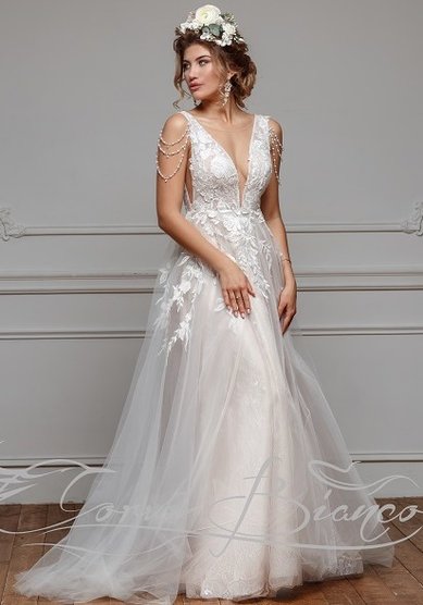 Свадебное платье Реббека 1903-А69377 - Свадебный салон Ангел