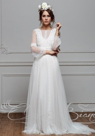 Свадебное платье Стефани 1907-А69384 - Свадебный салон Ангел