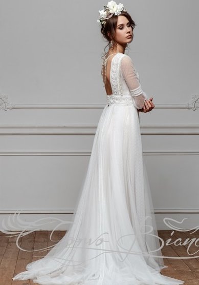 Свадебное платье Стефани 1907-А69384 - Свадебный салон Ангел