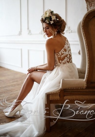 Свадебное платье Флора 1920-А69386 - Свадебный салон Ангел