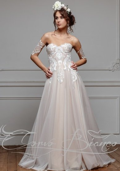 Свадебное платье Фрида 1913-А69387 - Свадебный салон Ангел