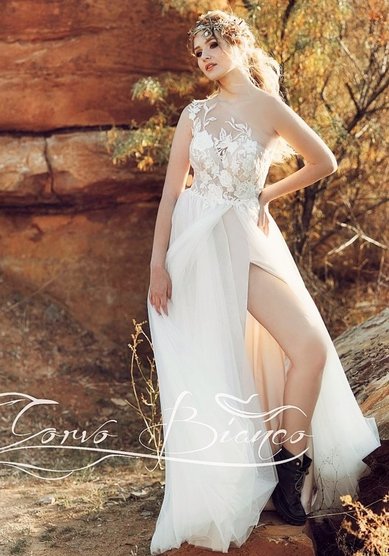 Свадебное платье Амина 60-А69396 - Свадебный салон Ангел