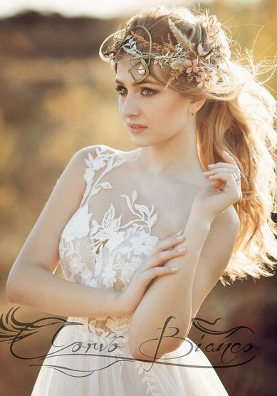 Свадебное платье Амина 60-А69396 - Свадебный салон Ангел