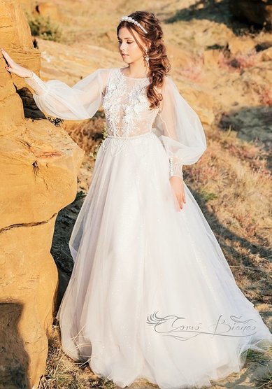 Свадебное платье Божена 2028-А69399 - Свадебный салон Ангел