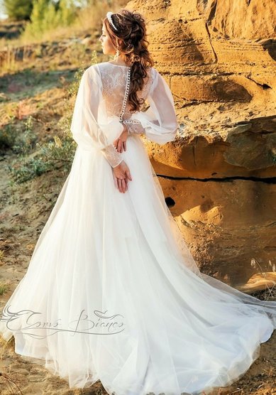 Свадебное платье Божена 2028-А69399 - Свадебный салон Ангел