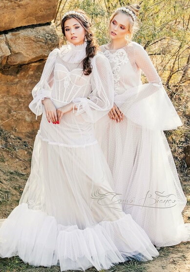 Свадебное платье Ефимия 2023-А69416 - Свадебный салон Ангел