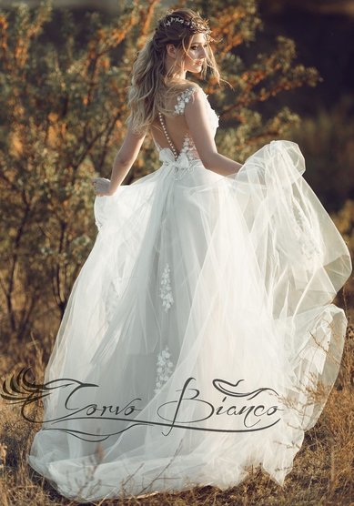 Свадебное платье Лея 2011-А69422 - Свадебный салон Ангел