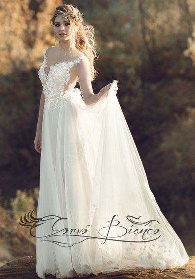 Свадебное платье Лея 2011-А69422 - Свадебный салон Ангел