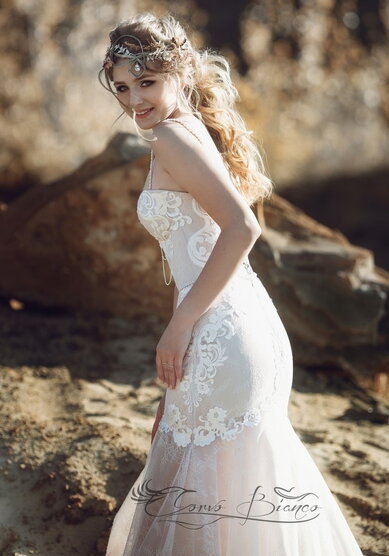 Свадебное платье Луиза 2008-А69423 - Свадебный салон Ангел