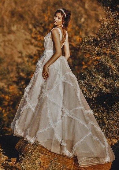 Свадебное платье Магда 2021-А69427 - Свадебный салон Ангел