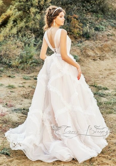 Свадебное платье Магда 2021-А69427 - Свадебный салон Ангел